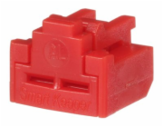 Panduit Jack Module Blockout Device - Záslepka konektorů RJ - červená