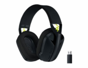 Logitech Lightspeed G435 - Náhlavní souprava - plná velikost - Bluetooth / 2,4 GHz radiová frekvence - bezdrátový - černá - Certifikováno Discord