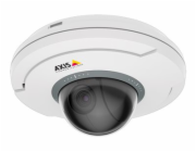 AXIS M5075-G - Síťová bezpečnostní kamera - PTZ - kupole - barevný (Den a noc) - 2 Mpix - 1920 x 1080 - 1080p - motorizovaný - audio - LAN 10/100 - H.264, HEVC, H.265, MPEG-4 AVC, MPEG-4 Part 10, MPEG