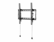 Vision VFM-W4X4TV/2 - Montážní sada (montáž) - pro plochý panel - uzamykatelný - ocel válcovaná za studena - černá - velikost obrazovky: 32"-65" - montáž na stěnu