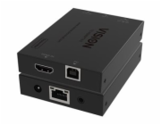 Vision TC-HDMIIPTX/3 - KVM / audio / infračervený extender - vysílač - přes CAT 6 - USB - až 150 m
