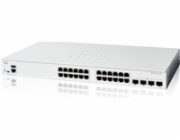 Cisco Catalyst switch C1200-24T-4X (24xGbE,4xSFP+,fanless) - REFRESH