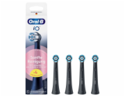 Oral-B iO Aufsteckbürsten Sanfte Reinigung BLACK 4er