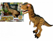 Štíhlý sport Postava dinosaura Tyrannosaura - Pohybuje se, řve, svítí (4552)