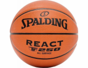 Spalding Basketball Spalding React TF-250 : Barva – hnědá, Velikost – 5