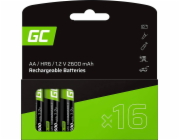 Zelená baterie AA / R6 2600mAh 16 ks.