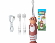 Brush-baby WildOnes Monkey Brown zubní kartáček