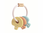 Pastelové chrastící klíče Plan Toys - 260364