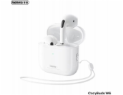 Remax sluchátka Bluetooth sluchátka REMAX TWS W6 WHITE BT 5.3