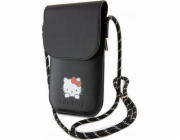 Sourcing Hello Kitty kabelka HKOWBSKCDKK černá/černá kožená kabelka pro denní snění