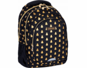 Batoh Astra Dvoukomorový batoh Astrabag Golden Teddy AB300