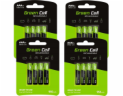 Zelená baterie dobíjecí AAA / R03 950mAh 16 ks.