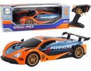 Velké sportovní auto na dálkové ovládání LeanToys 1:10 oranžová