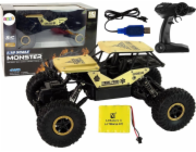 Vysoká kola pro RC auta LeanToys 1:18 Plastové černé zlato