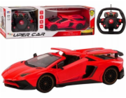 LeanToys sportovní auto na dálkové ovládání RC 1:12 otevírací dveře červené