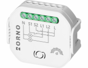 Orno 2-kanálové relé pod omítku se stmívačem Tuya Smart Wi-Fi+BLE