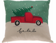 Home Styling Collection OFF WHITE Vánoční dekorační polštář, 45 x 45 cm