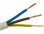 Kabel Elektrický kabel Elektrický kabel Bytový kabel 300/300V OMY 3x1