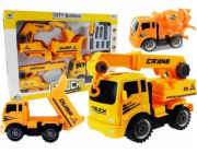 LeanToys sada vozidel pro demontáž Sklápěč betonu LEAN Toys