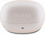 Sluchátka Guess Guess Bluetooth GUTWST88MCTGP TWS + dokovací stanice s růžovou kapslí vytištěné logo