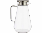 Vivalto džbán s víkem 1,5 l čiré borosilikátové sklo (13 x 22 x 16,3 cm)