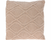 Home Styling Collection dekorační polštářek CHENILLE, pletený, 45 x 45 cm