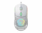 Havit MS965SE - Herní myš RGB, bílá