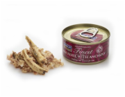 FISH4CATS Mackerel with anchovy - mokré krmivo pro kočky - 70g