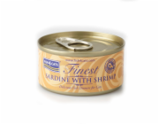 FISH4CATS Sardine with shrimp - mokré krmivo pro kočky - 70g