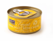 FISH4CATS Tun fillet with cheese - mokré krmivo pro kočky - 70g