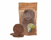 FACTORYHERBS Pastinákové sušenky s jitrocelem a lněným semínkem - pochoutka pro hlodavce a králíky - 70g