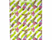 JU-PITER Flamingos dárková taška 1295C 18x23x10cm p12, cena za 1 ks.