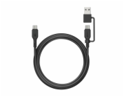 GP 240W Lade- & Sync Kabel USB-A auf USB-C und USB-A