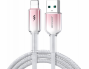 Kabel USB-A Lightning Joyroom S-A42 3A 1,2m bílý