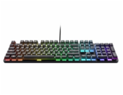 Trust GXT 871 Zora klávesnice Hraní USB QWERTY Americká angličtina Černá