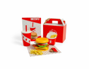 Bigjigs Toys Sada Burger a hranolky