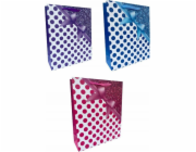 JU-PITER Dárková taška Dots 059A 31x42x12cm p12, cena za 1 ks.
