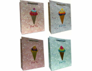 JU-PITER Dekorativní dárkový sáček Ice Cream JP 368C 18x23x12cm mix cena za 1 ks