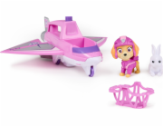 Spin Master Paw Patrol Air Rescue – Skyeino záchranné letadlo se zatahovacím drápem a záchranným košem, s figurkou Skye a králíkem, hračkou