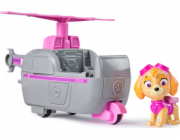Spin Master Paw Patrol - Helikoptéra s figurkou Skye, autíčko