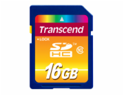 Transcend SD karta SDXC/SDHC Class 10 16GB Pameťová Karta 