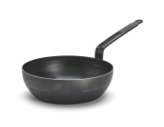 Pánev de Buyer, 5214.24, BLUE CARBON, hluboká, modrá ocel, průměr 24 cm, výška 7,7 cm
