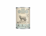 OLLO Puppy Umami Hovězí a Zelené Dršťky s Kachními Játry - mokré krmivo pro psy - 400g
