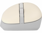 ASUS Wireless Mouse MD102/Kancelářská/Optická/Pro praváky/1 600 DPI/USB+BT/Béžová