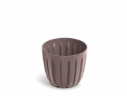 Květináč Prosperplast WARIO, plastový, O 13,8 cm, šedý