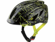 Alpina Sports PICO black-neon yellow gloss 50-55 Černá, Žlutá
