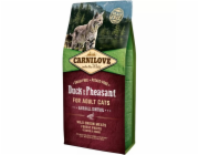 CARNILOVE Duck & Pheasant Hairball Control - suché krmivo pro kočky - 6kg