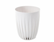Květináč Lamela Mira 911-05, plastový, O 39 cm, bílý