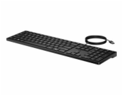 HP Desktop 320K - Klávesnice - 3-zónová rozložení, nízký profil klávesového zdvihu - full size - USB - česká/slovenská - černá - Smart Buy