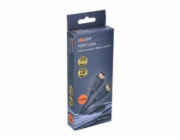 Solight HDMI kabel s Ethernetem, HDMI 1.4 A konektor - HDMI 1.4 A konektor, blistr, 1,5m